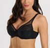Spiman DELIA Biustonosz Semi-soft, nero-czarny